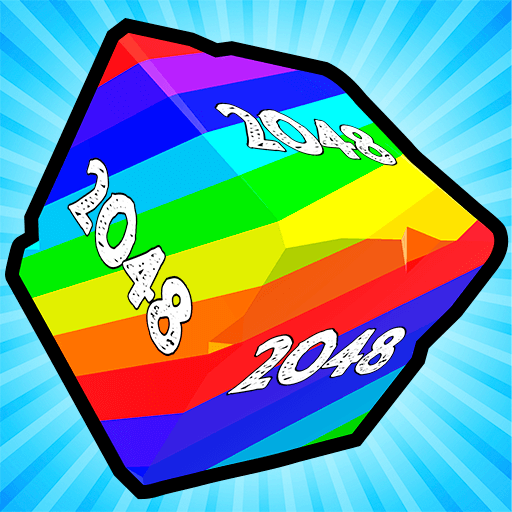 2048 3D Cubes Game Icon